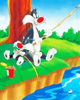 Aesthetic Sylvester The Cat Paint By Numbers