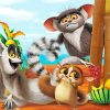 All Hail King Julien Paint By Numbers