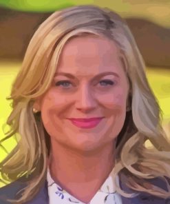 Amy Poehler As Leslie Knope Paint By Numbers