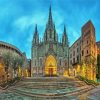 Cathedral of Barcelona Paint By Numbers