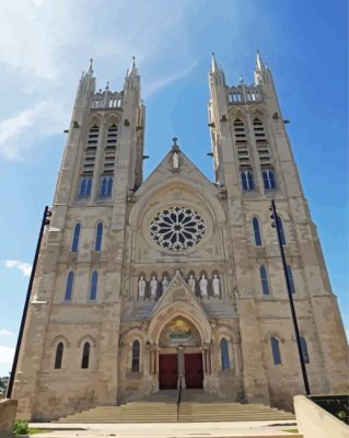 Church Of Our Lady Guelph Canada Paint By Numbers