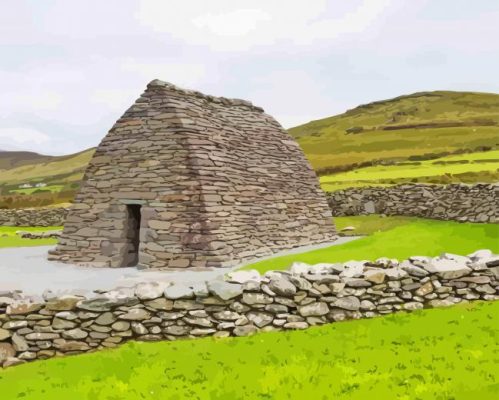 Gallarus Oratory Dingle Ireland Paint By Numbers