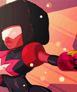 Garnet Steven Universe Animated Serie Character Paint By Numbers