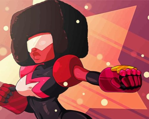 Garnet Steven Universe Animated Serie Character Paint By Numbers