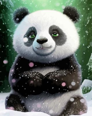 Panda Paint By Numbers