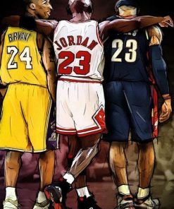 Basketball Star Portrait Paint By Numbers