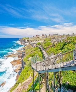 Bondi to Coogee Scenic Paint By Numbers