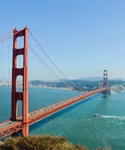Golden Gate California Paint By Numbers