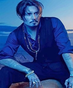 Johnny Depp Tattoo Paint By Numbers