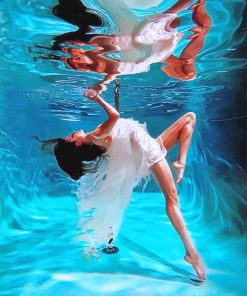 Lively Dance in Water Paint By Numbers