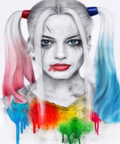Harley Quinn Pop Culture Paint By Numbers