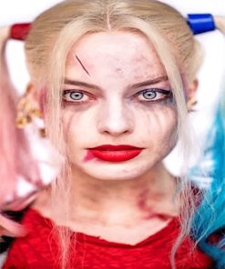 Margot Robbie Harley Quinn Paint By Numbers