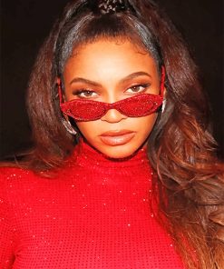 Stylish Beyonce Paint By Numbers