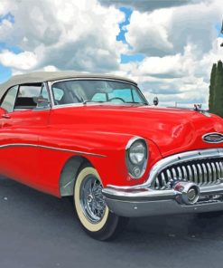 1953 Buick Skylark Vintage Cars Paint By Numbers