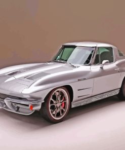 Classic 1963 Corvette Paint By Numbers