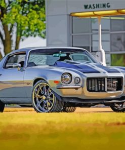1970 Classic Camaro Paint By Numbers