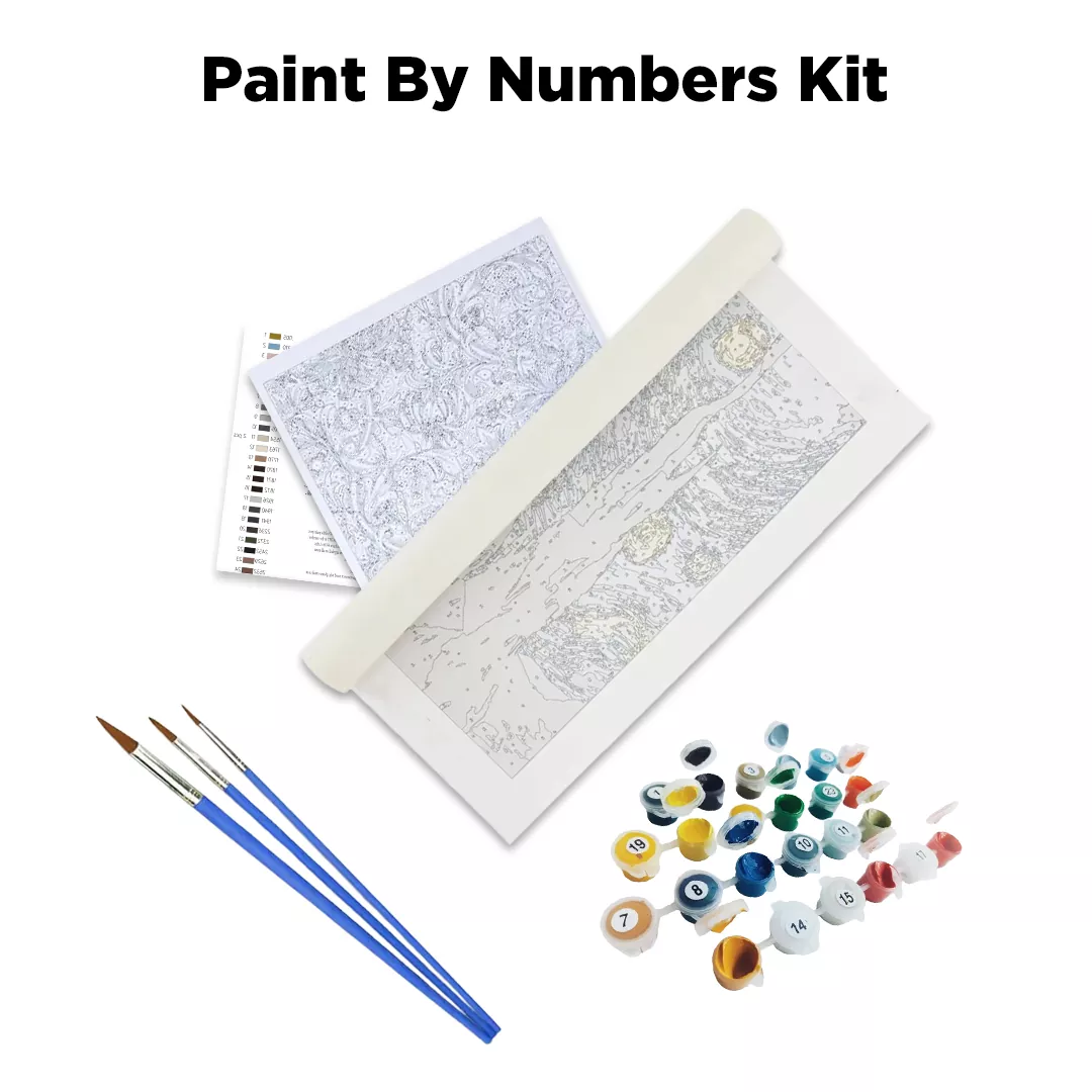 Shipside Oil Picture Paint By Numbers Kit