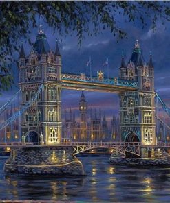 Tower Bridge London City Paint By Numbers