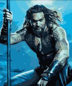 DC Movies Aquaman Paint By Numbers