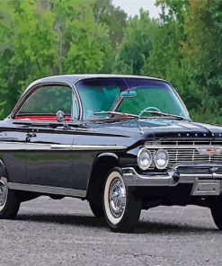 1961 Chevrolet Impala Classic Paint By Numbers