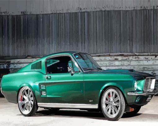 67-mustang-paint-by-numbers