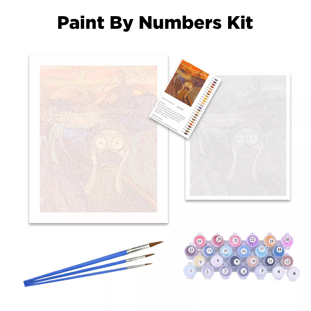 Ocean Adventures Pirate Ship Paint By Numbers Kit