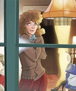 A Christmas Story Movie Paint By Numbers