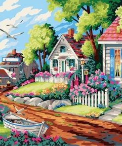 Dream House Landscapes Paint By Numbers