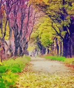 Forest Landscape Paint By Numbers