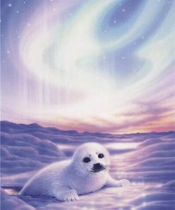 Polar Seal Animal Painting by Numbers