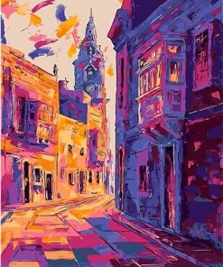 Colorful London Cityscape Paint By Numbers