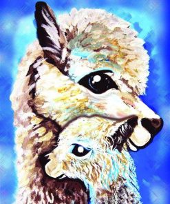 Alpaca Family Fun Paint By Numbers