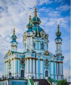 St Andrews Ukraine Architecture Paint By Numbers