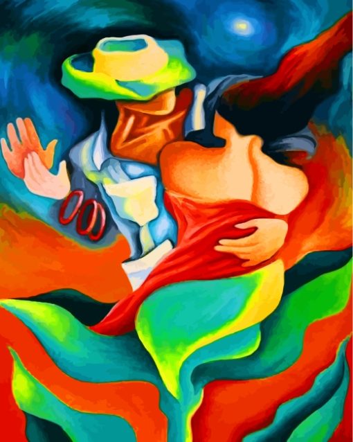 Abstract-Dancers-Art-paint-by-numbers