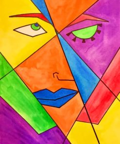 Colorful Picasso Paint By Numbers