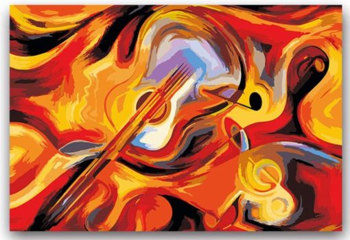 AbstractGuitarViolin
