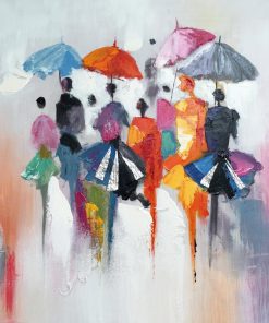 Abstract Rainfall Paint By Numbers