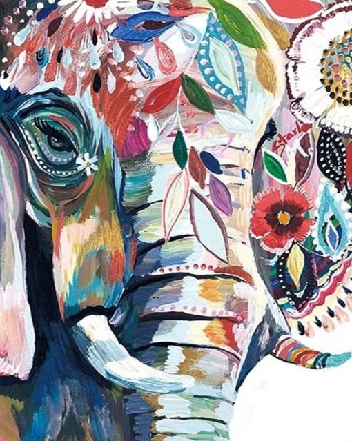 Abstrait-l-phant-Animal-bricolage-num-rique-peinture-par-num-ros-moderne-mur-Art-toile-peinture-1