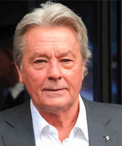Alain Delon Paint By Numbers