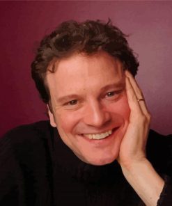 Colin Firth Movie Icon Paint By Numbers