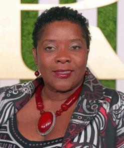 Actress Loretta Devine Portrait Paint By Numbers