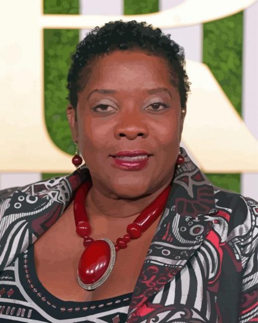 Actress-Loretta-devine-paint-by-number