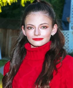 Actress Mackenzie Foy Portrait Paint By Numbers