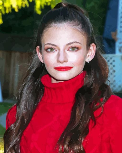 Actress-mackenzie-foy-paint-by-numbers