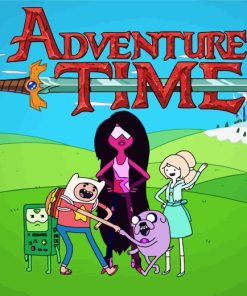 Adventure Time Animation Paint By Numbers