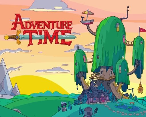Adventure-Time-paint-by-numbers