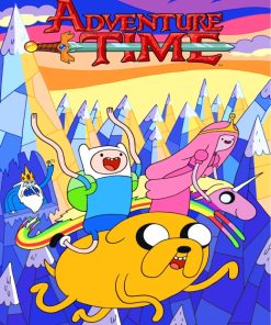 Adventure Time Animation Paint By Numbers