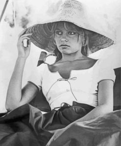 Aesthetic Brigitte Bardot Women Paint By Numbers