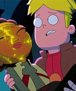 Aesthetic Final Space Animation Paint By Numbers