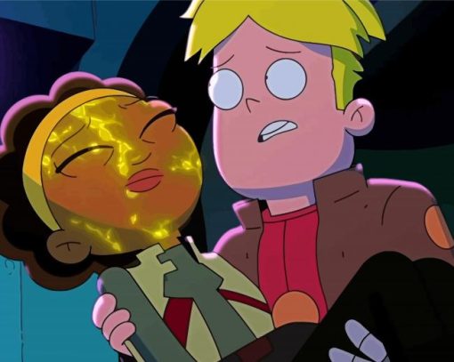 Aesthetic-Final-space-animation-paint-by-number